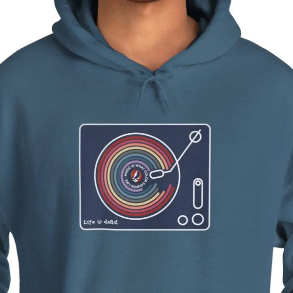 Life is dead. 'Music Is What Colors Sound Like' Grateful Dead Unisex Hoodie - StealieShop